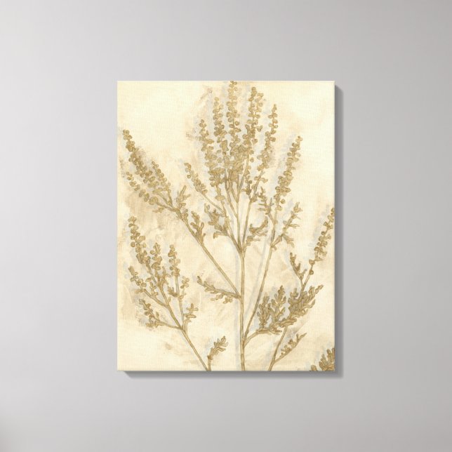Gilded Foliage II Canvas Print (Front)