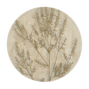 Gilded Foliage II Cutting Board