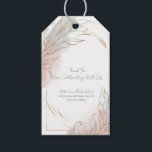 Gilded Gold Sage & Blush Botanical Wedding  Gift Tags<br><div class="desc">Matching items available.</div>