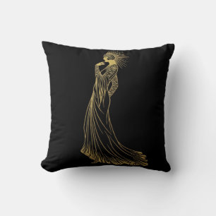 Gilded Grace Cushion