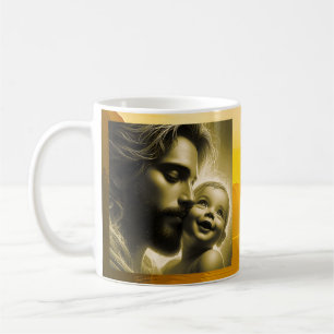 Gilded Halo Embrace Coffee Mug