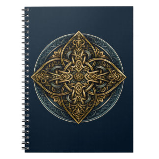 Gilded Knot Codex — Celtic Symbol Notebook