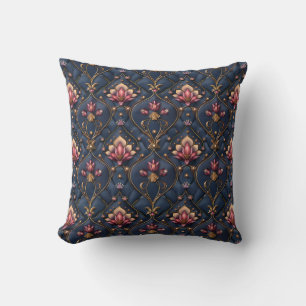 Gilded Lotus Enchantment Princesscore Cushion