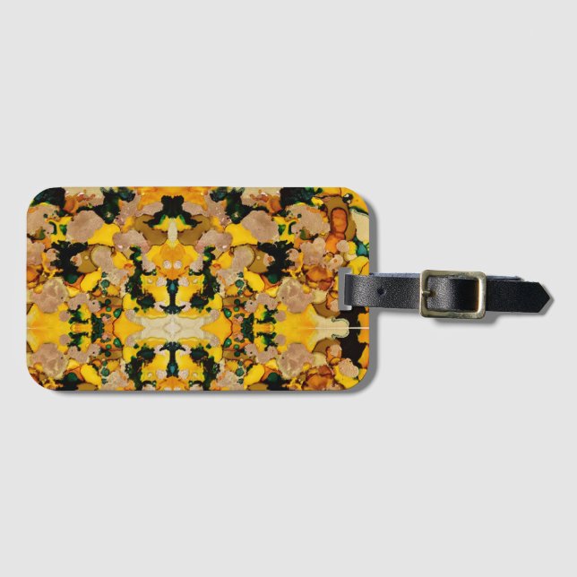 Gilded Luggage Tag (Front Horizontal)