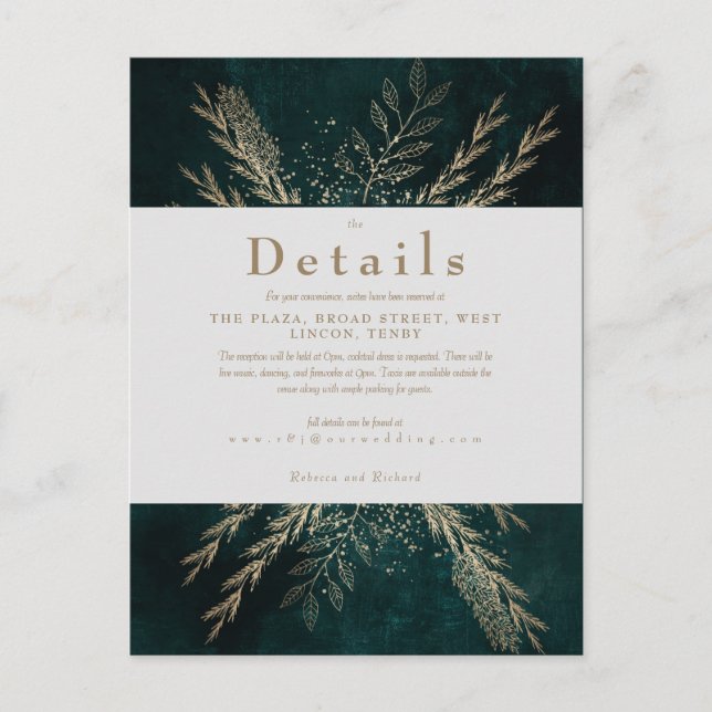 Gilded Meadow Postcard (Front)