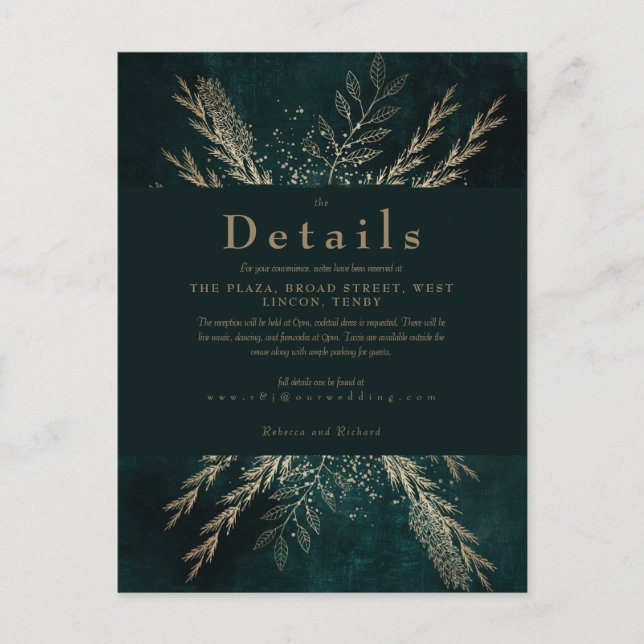 Gilded Meadow Postcard (Front)