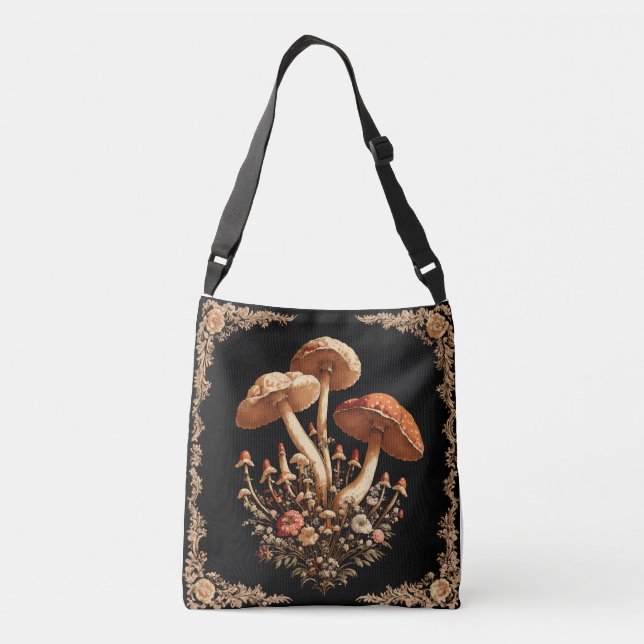 Gilded Mushroom Tote (Back)