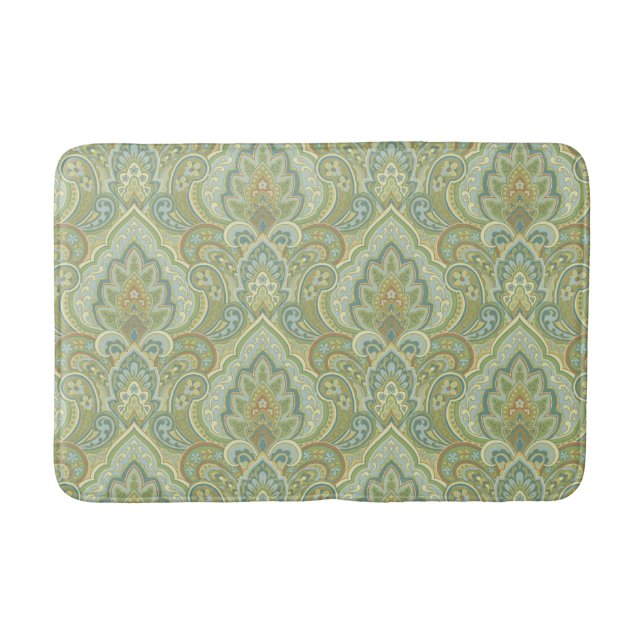 Gilded Paisley Bath Mat (Front)