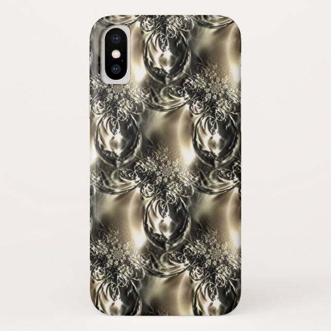 Gilded Pearls Case-Mate iPhone Case (Back)