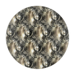 Gilded Pearls Cutting Board