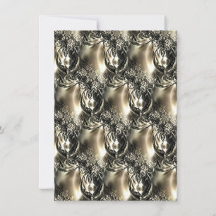 Gilded Pearls Holiday Card