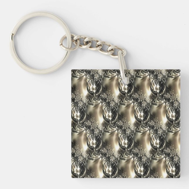Gilded Pearls Key Ring (Front)