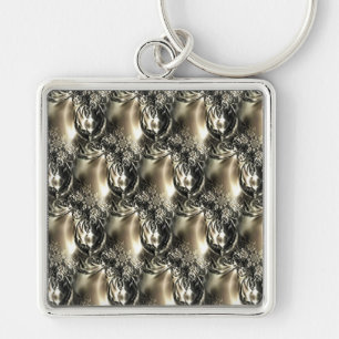 Gilded Pearls Key Ring