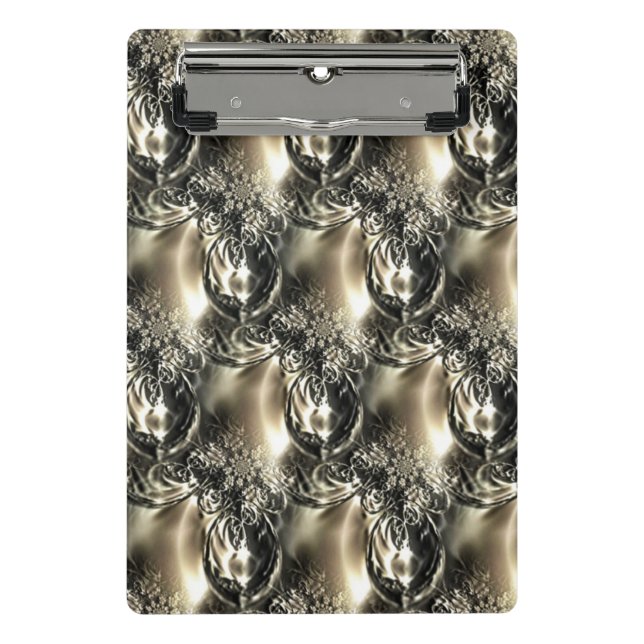 Gilded Pearls Mini Clipboard (Front)