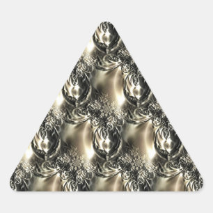 Gilded Pearls Triangle Sticker
