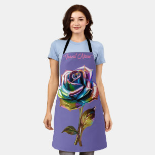 Gilded Petals Apron