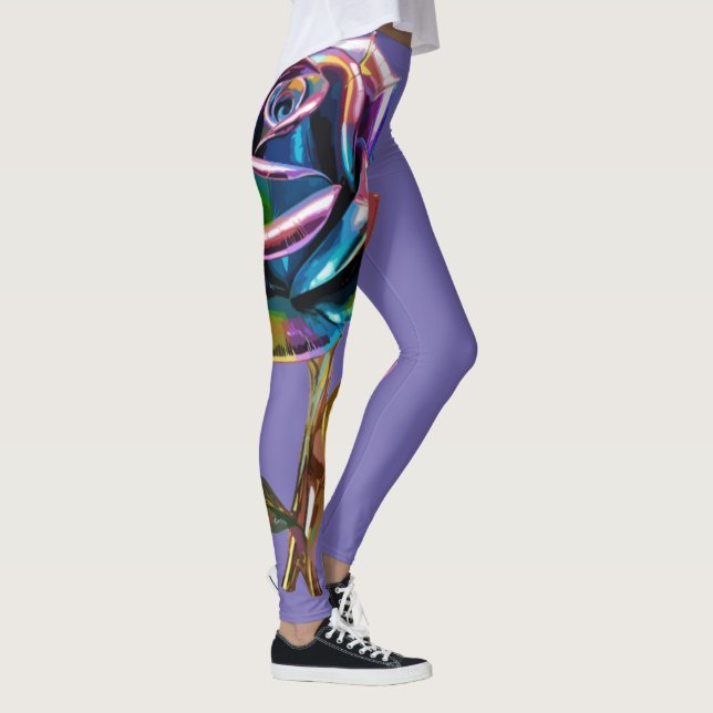 Gilded Petals Leggings (Right)