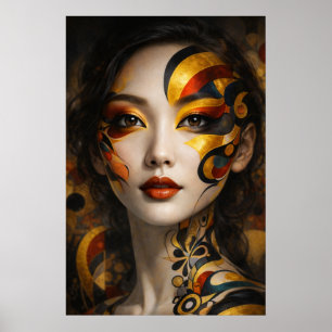 Gilded Reverie Muse Poster