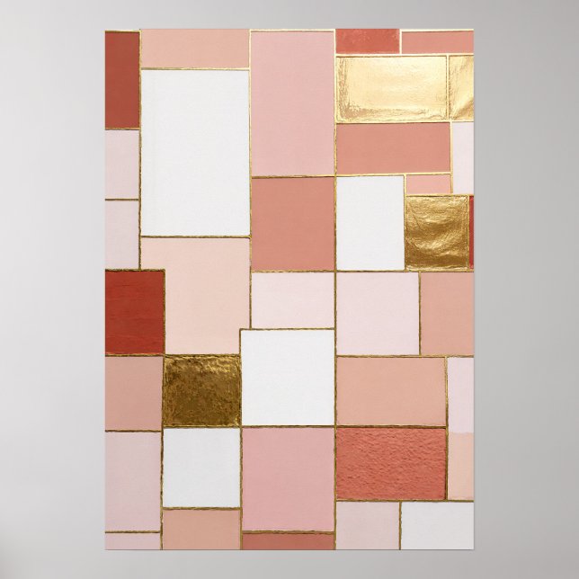Gilded Rose Geometry Poster (Front)