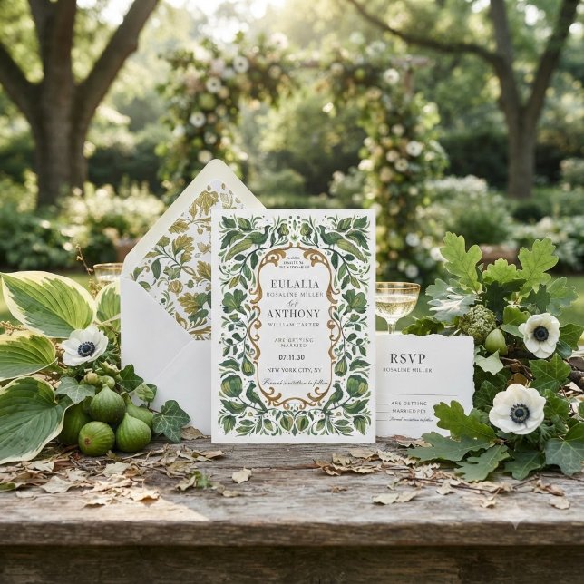 Gilded Royal Elegance Wedding Invitation (Creator Uploaded)