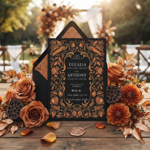 Gilded Royal Elegance Wedding Invitation