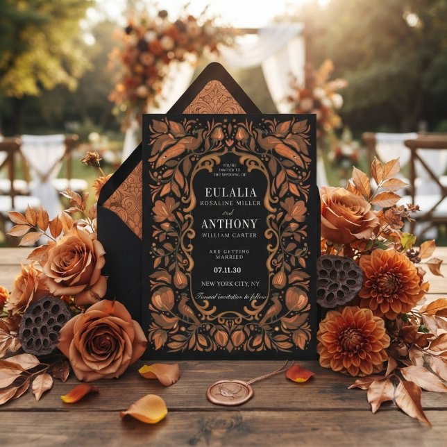 Gilded Royal Elegance Wedding Invitation (Creator Uploaded)