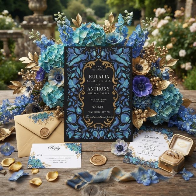 Gilded Royal Elegance Wedding Invitation (Creator Uploaded)