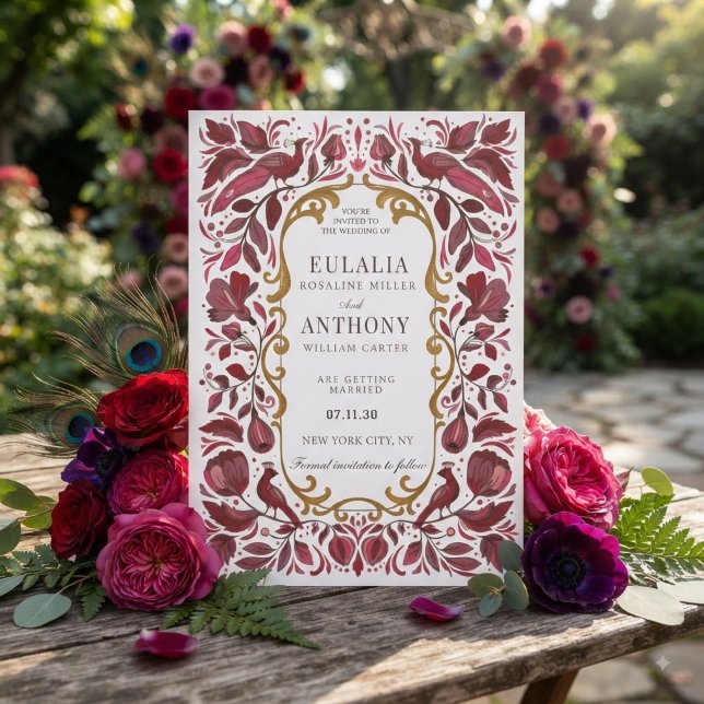 Gilded Royal Elegance Wedding Invitation (Creator Uploaded)