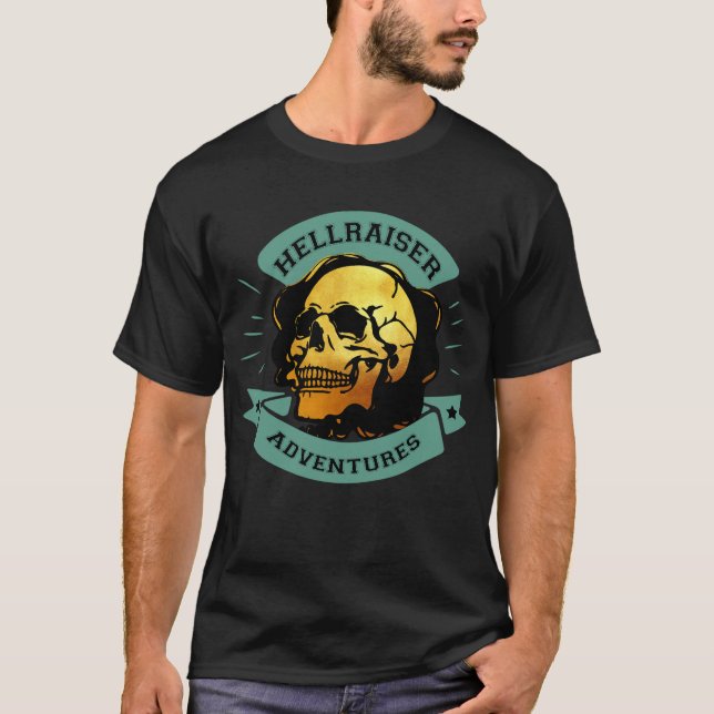 Gilded Skull Hellraiser Adventure T-Shirt (Front)