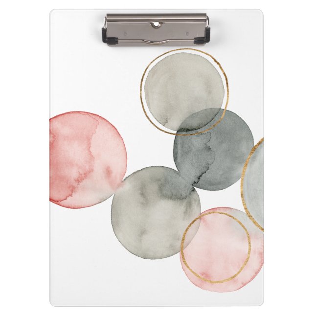 Gilded Spheres Clipboard (Front)