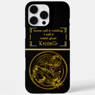 Gilded Welding Precision iPhone 16 Pro Max Case