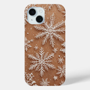 Gilded Winter Crystals iPhone 15 Case