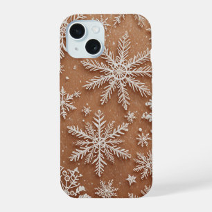 Gilded Winter Crystals iPhone 15 Case
