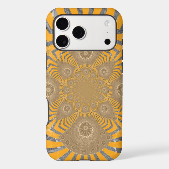 Gilded Zephyr: Elegance in Golden Yellow & Chrome (Back)