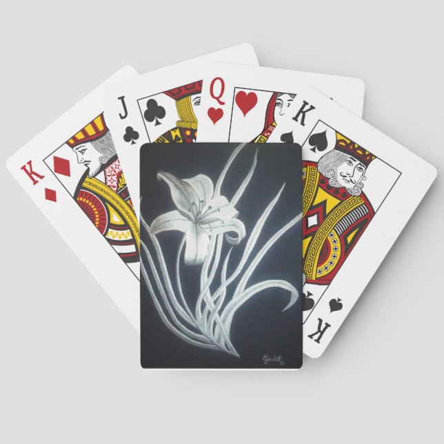 Gilding The Lily Playing Cards (Back)
