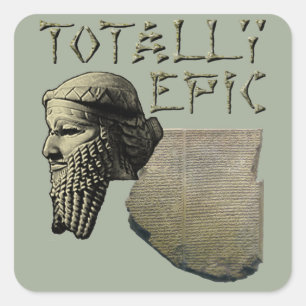 Gilgamesh: Totally Epic Square Sticker
