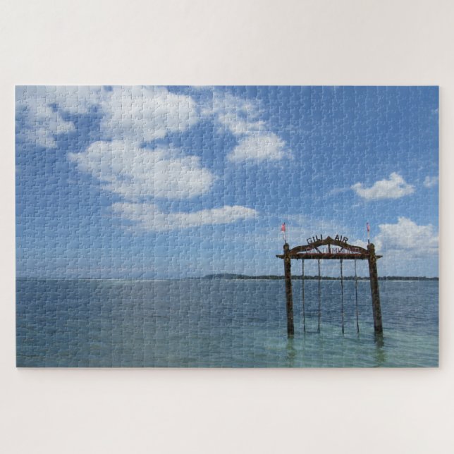 gili air swing jigsaw puzzle (Horizontal)
