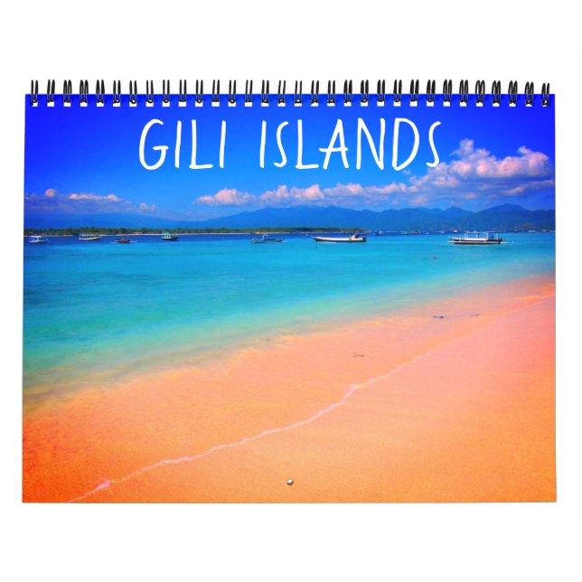 gili islands 2027 calendar (Cover)