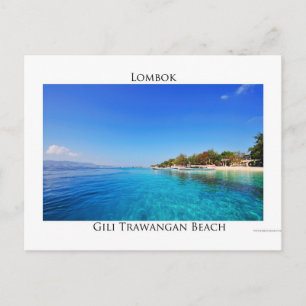 Gili Trawangan, Lombok Postcard