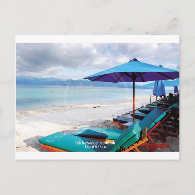 Gili Trawangan Postcard (Front)