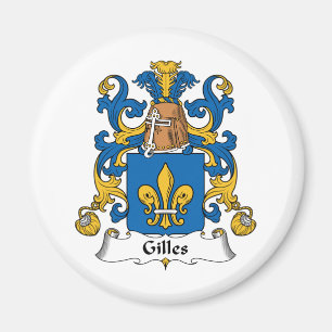Gilles Family Crest Magnet