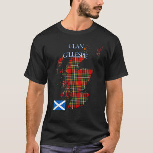 Gillespie Scottish Clan Tartan Scotland T-Shirt