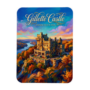 Gillette Castle State Park Connecticut Magnet