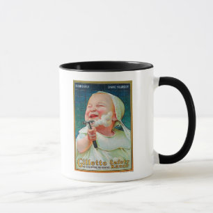Gillette Safety Razor - Begin Early Shave Mug