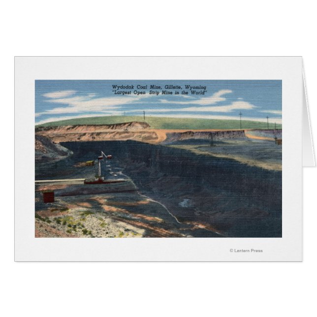 Gillette, WY - Wydodak Coal Mine View (Front Horizontal)