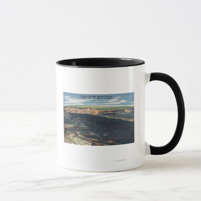 Gillette, WY - Wydodak Coal Mine View Mug (Right)