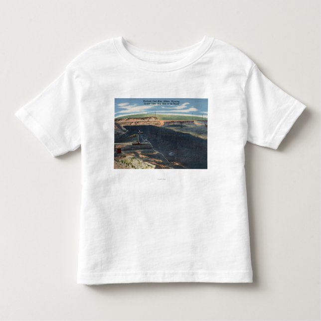 Gillette, WY - Wydodak Coal Mine View Toddler T-Shirt (Front)