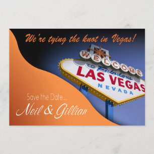 Gillian's Custom Las Vegas Save The Date