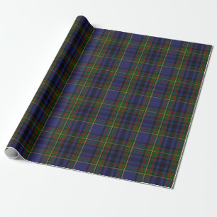 Gillies Tartan Monogrammed Wrapping Paper