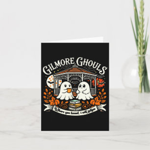 Gilmore Cosy Ghouls Ghost Parody Halloween Fall Fo Card
